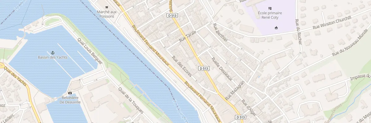 Plan du 64 Rue des Ecores à Trouville-sur-Mer
