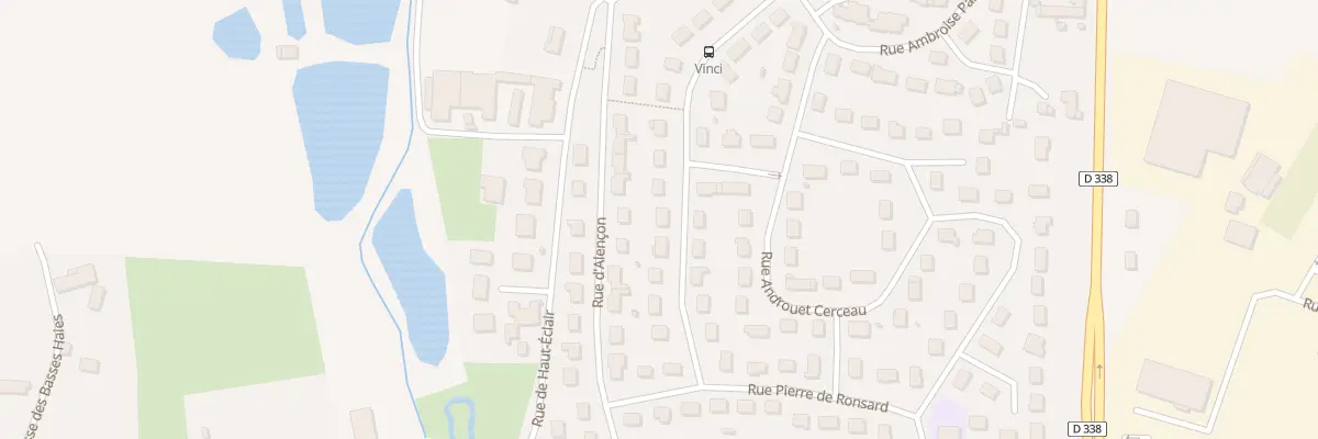 Plan du 9 Rue Léonard de Vinci à Arçonnay