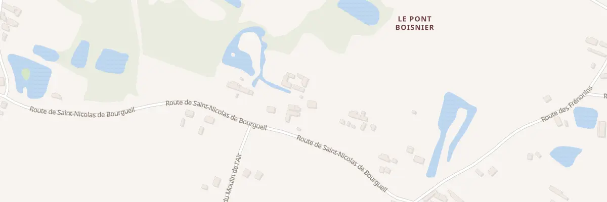 Plan du 31 Rte St Nicolas de Bourgueil à Brain-sur-Allonnes