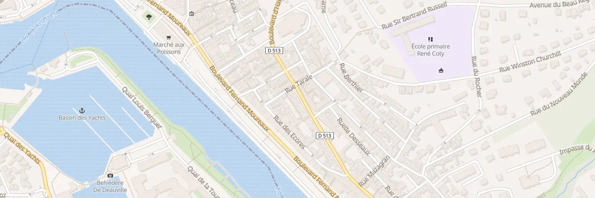 Plan du 103 Bd d’Hautpoul à Trouville-sur-Mer