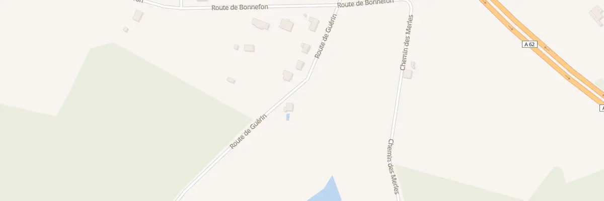 Plan du 3581 Rte de Guérin à Montpouillan