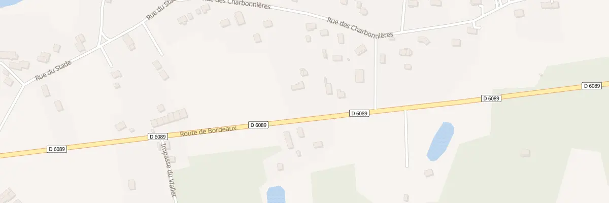 Plan du 4 Rte de Bordeaux à Ménesplet