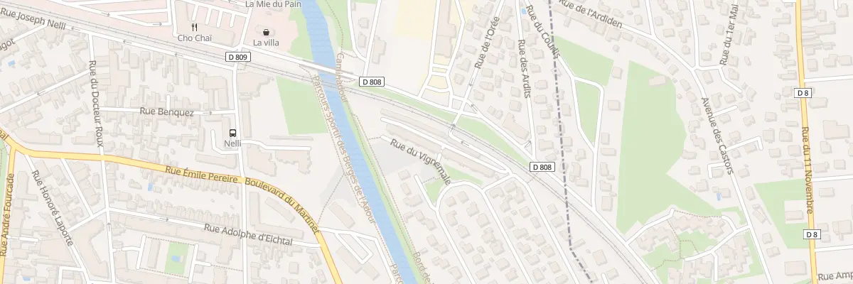 Plan du 58 Rue du Vignemale à Tarbes