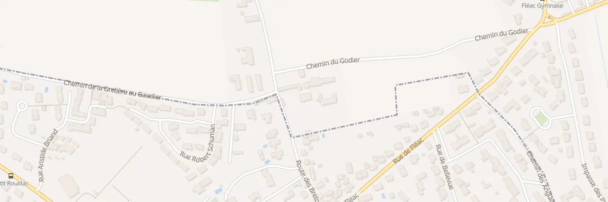 Plan du 24 Rue des Bertons à Fléac