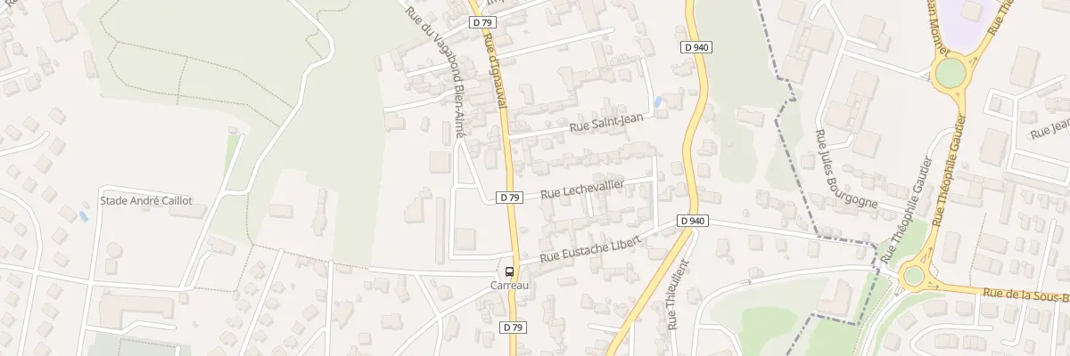 Plan du 1 Rue Lechevallier à Sainte-Adresse