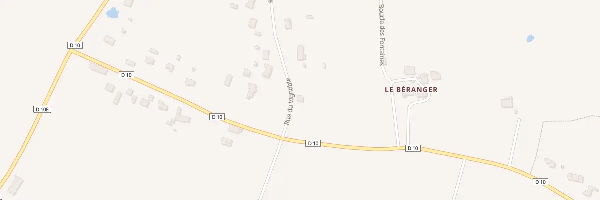 Plan du 592 Rue du Vignoble à Bonneville-et-Saint-Avit-de-Fumadières