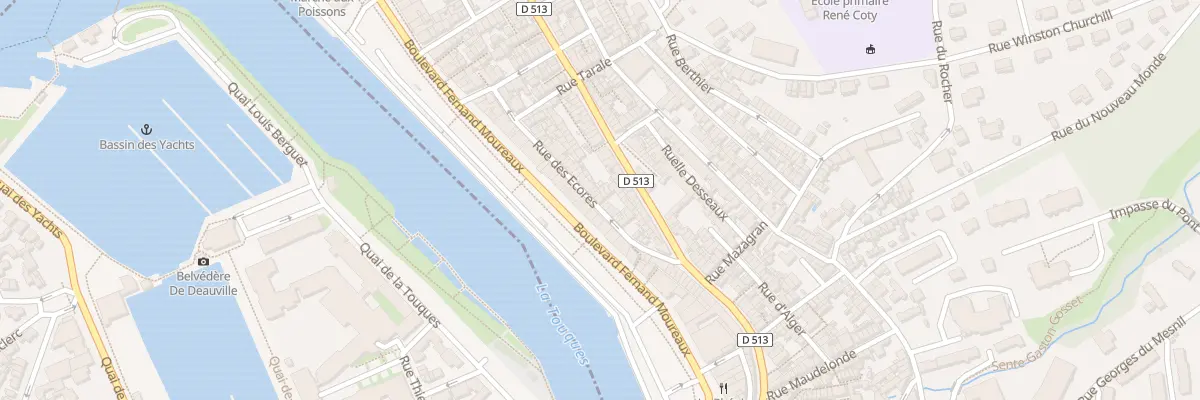 Plan du 46 Rue des Ecores à Trouville-sur-Mer