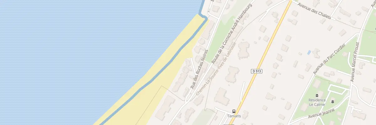 Plan du 9 Rue des Roches Noires à Trouville-sur-Mer