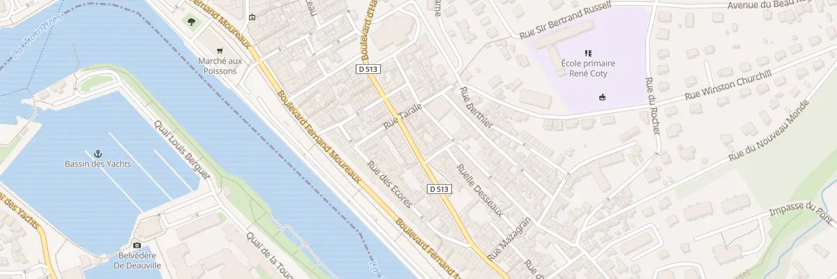 Plan du 106 Bd d’Hautpoul à Trouville-sur-Mer