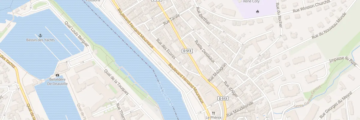 Plan du 28 Rue des Ecores à Trouville-sur-Mer