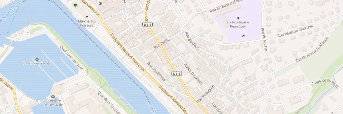 Plan du 100 Bd d’Hautpoul à Trouville-sur-Mer