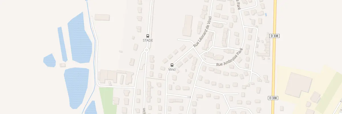 Plan du 23 Rue Léonard de Vinci à Arçonnay