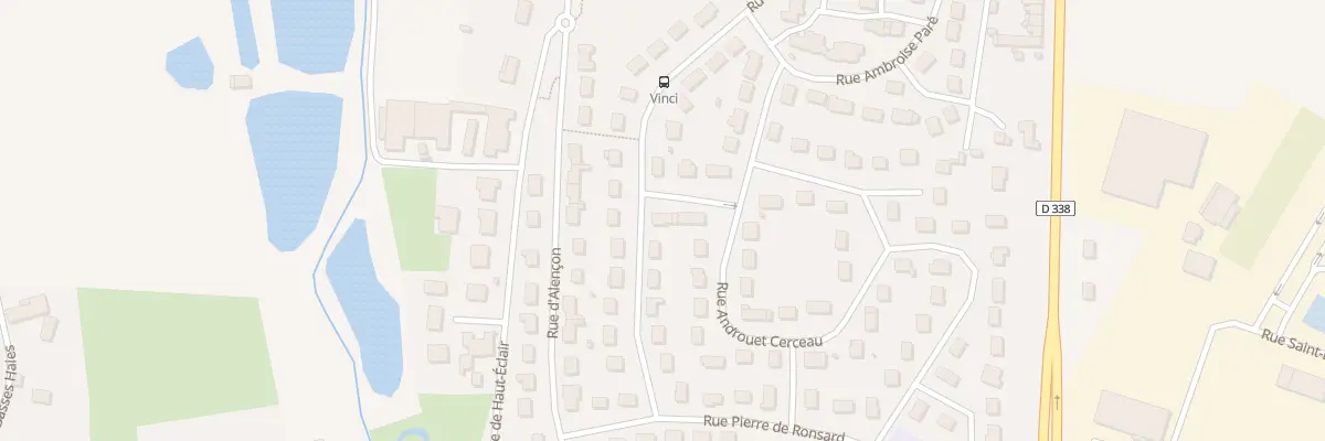 Plan du 14 Rue Léonard de Vinci à Arçonnay