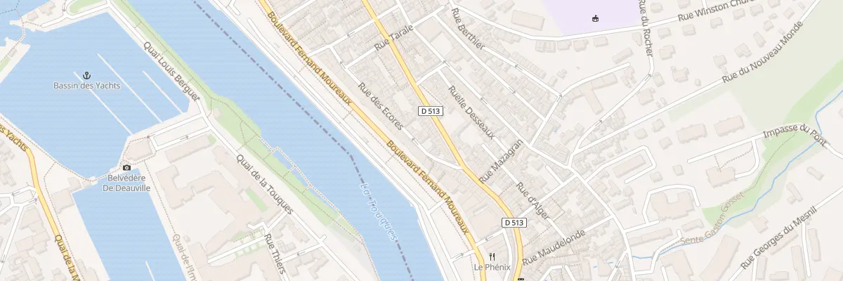 Plan du 22 Rue des Ecores à Trouville-sur-Mer