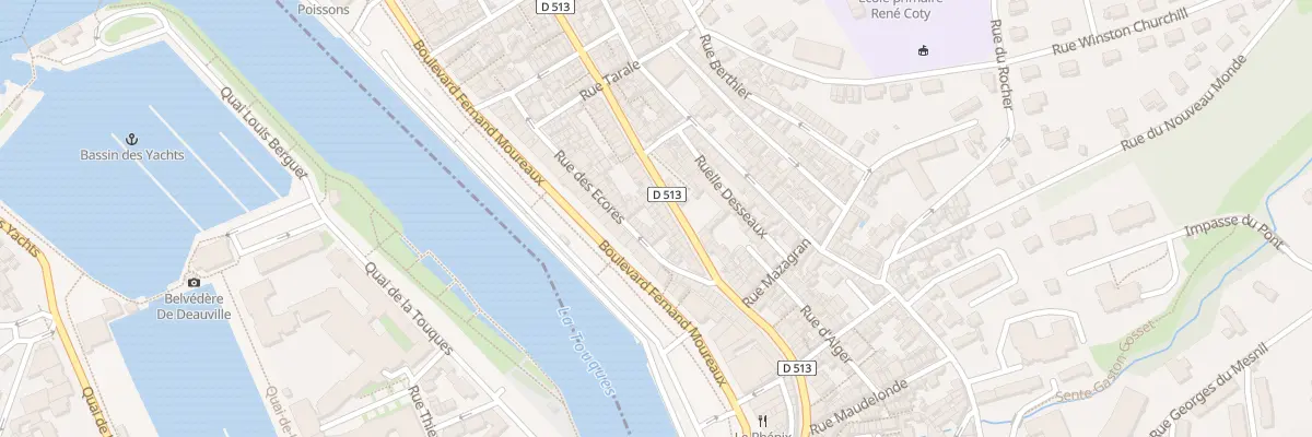 Plan du 34 Rue des Ecores à Trouville-sur-Mer