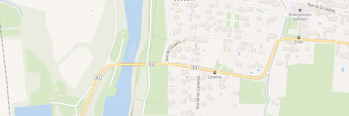 Plan du 30 Rue de l’Adour à Bours