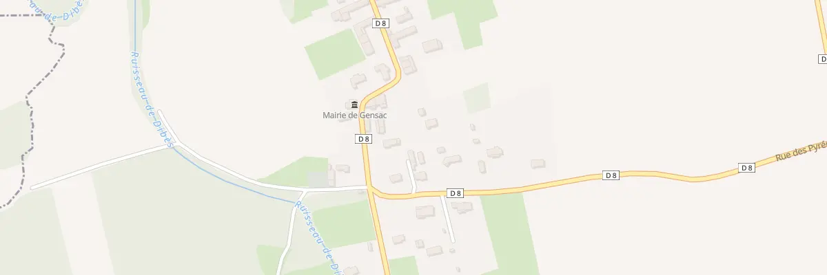 Plan du 35 Rue des Pyrénées à Gensac