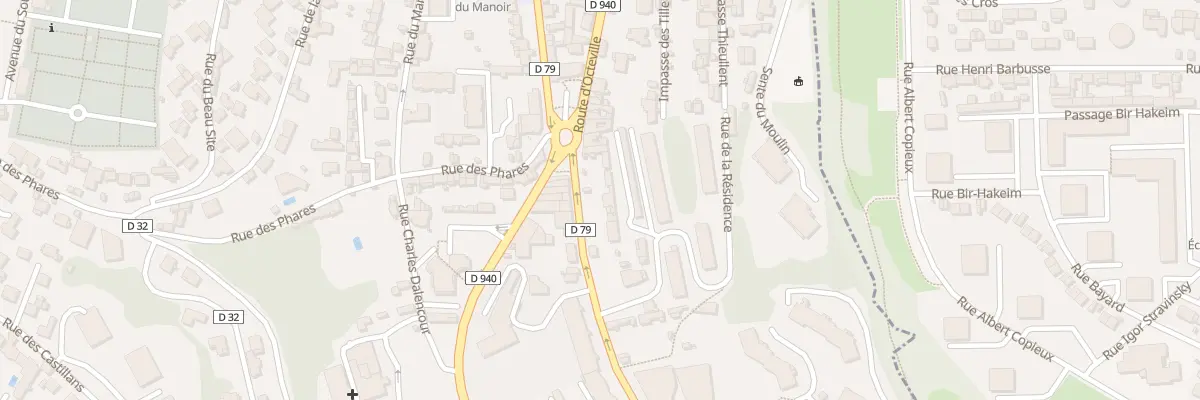Plan du 94 Rue du Gen de Gaulle à Sainte-Adresse
