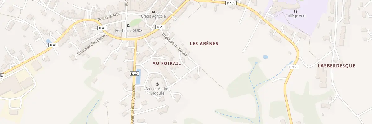Plan du 4 Imp du Soulan à Aignan
