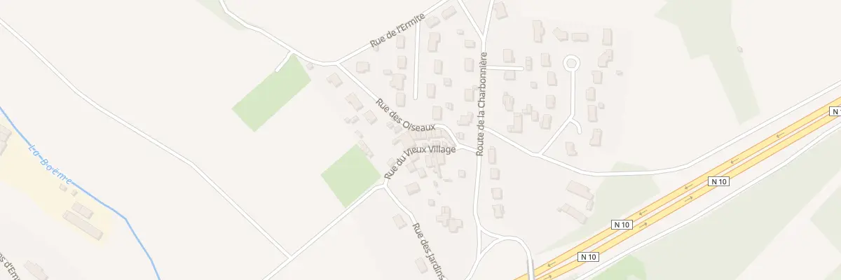 Plan du 9038 Rte des Barrets à La Couronne