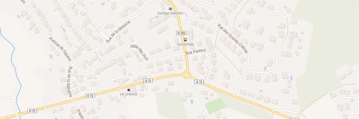 Plan du 5945 Les Ouches à Linars