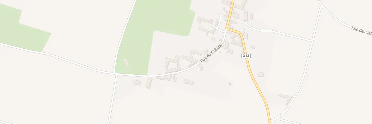 Plan du 27 Rue du Collège à Chalais