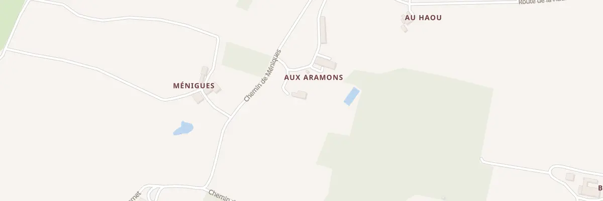 Plan du 66 Aux Aramons à Saint-Pé-Saint-Simon