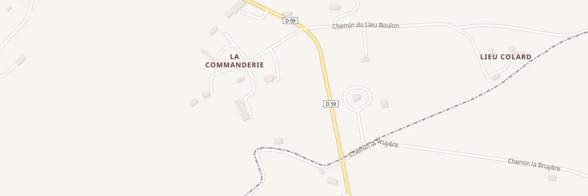 Plan du 57 Che de la Commanderie à Bonnebosq