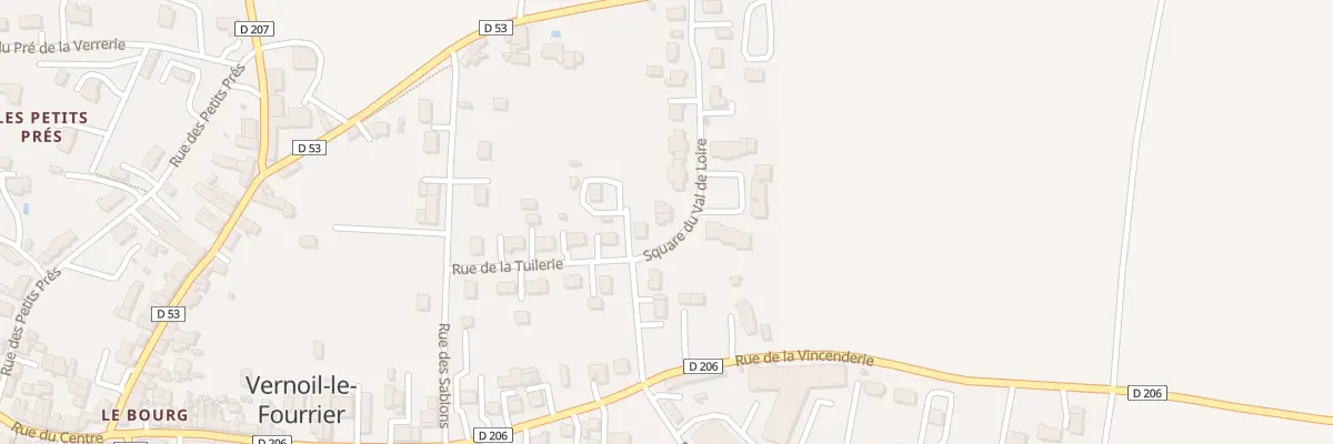 Plan du 13 Sq du Val de Loire à Vernoil-le-Fourrier