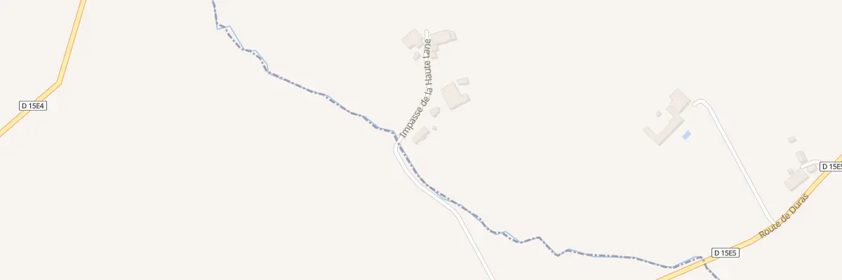 Plan du 4 La Haute Lanne à Dieulivol