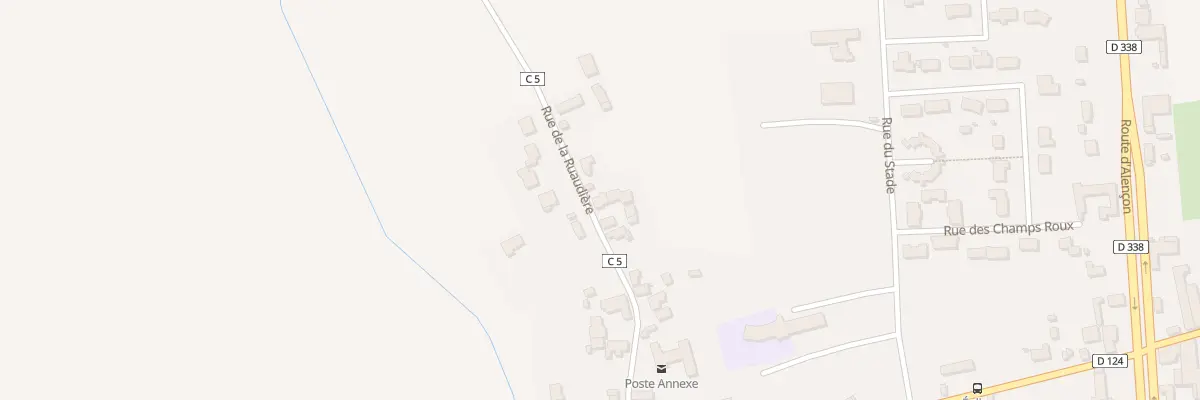 Plan du 24 Rue de la Ruaudiere à Oisseau-le-Petit
