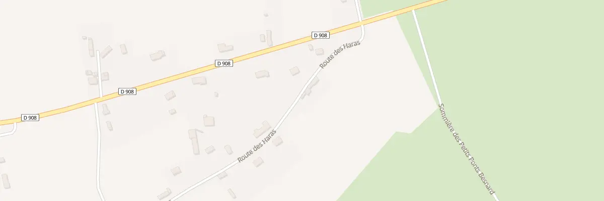 Plan du 1 Rte des Haras à La Ferrière-Béchet