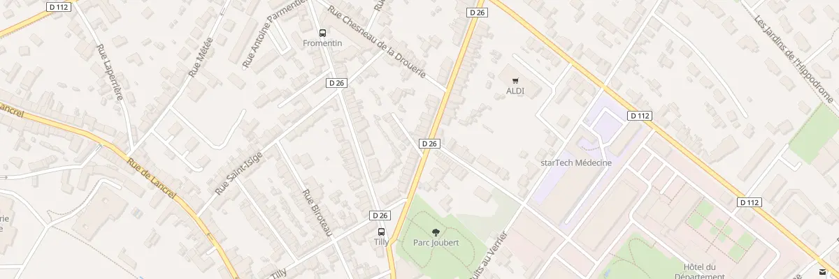 Plan du 21 Rue d’Argentan à Alençon