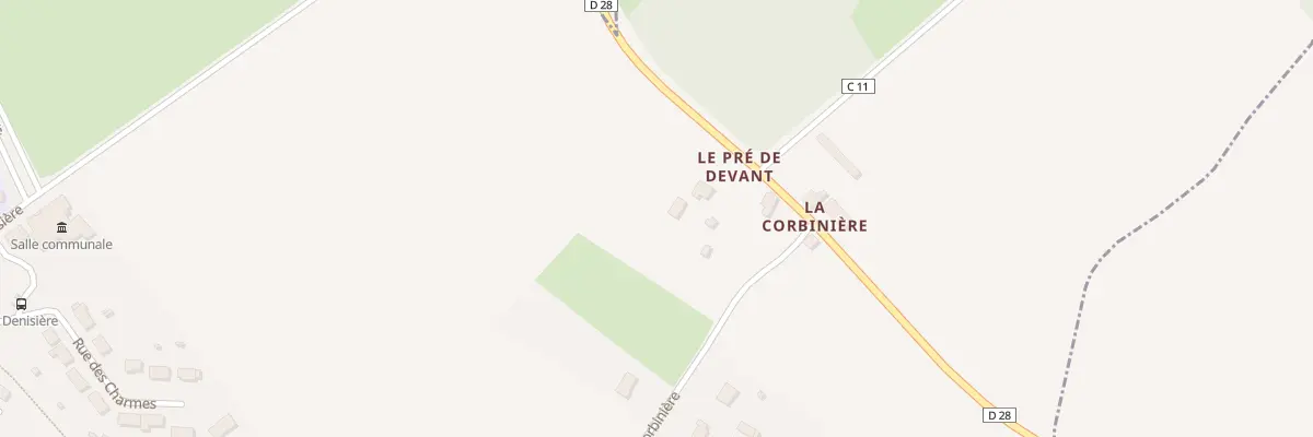 Plan du 5184 Le Pre de Devant à Chaufour-Notre-Dame