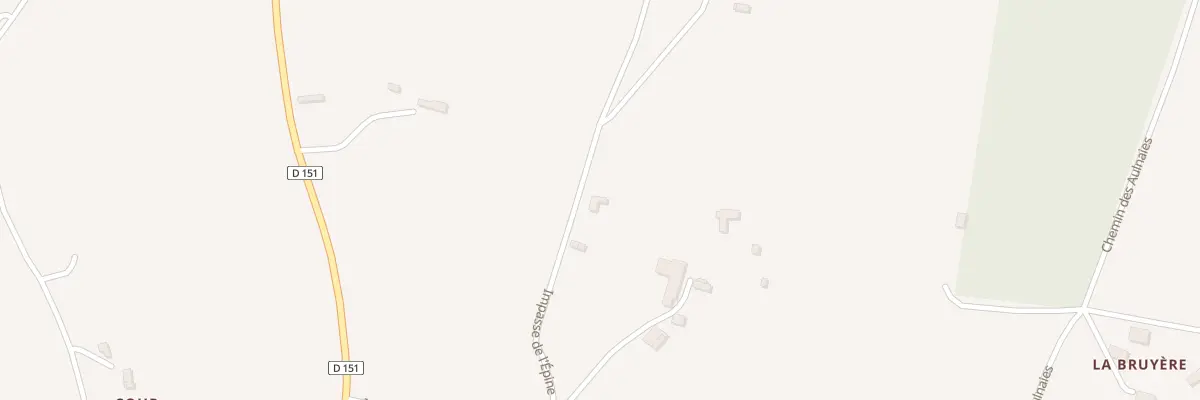Plan du 354 Imp de l’Épine à Cambremer