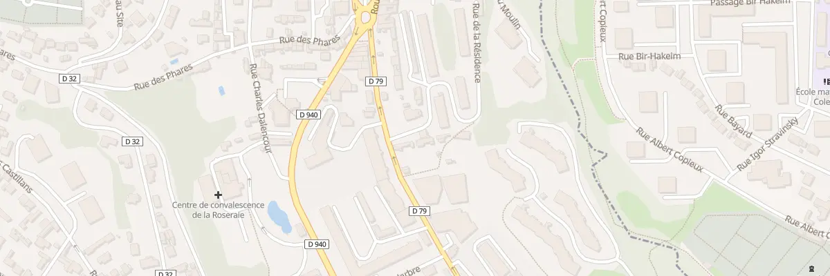 Plan du 1 Rue de la Résidence à Sainte-Adresse