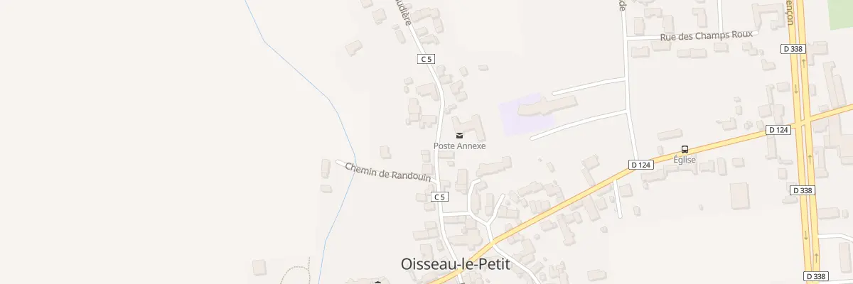 Plan du 5 Rue de la Ruaudiere à Oisseau-le-Petit