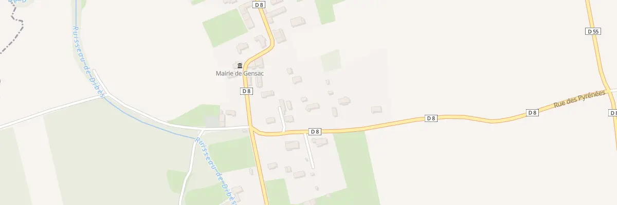 Plan du 37 Rue des Pyrénées à Gensac