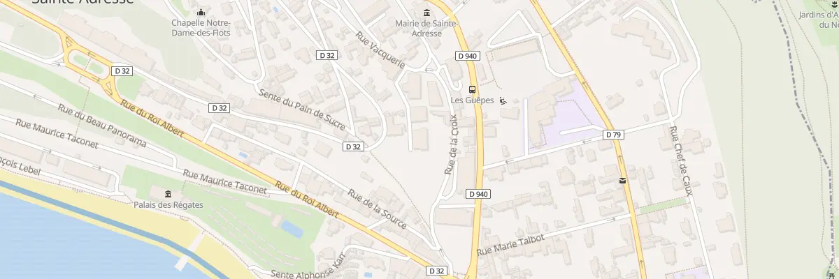Plan du 4 Rue des Chalets à Sainte-Adresse