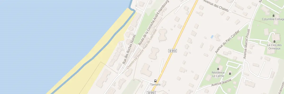 Plan du 6 Rue de la Corniche à Trouville-sur-Mer