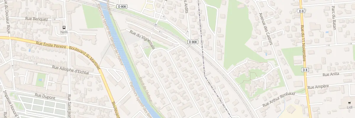 Plan du 54 Rue du Vignemale à Tarbes