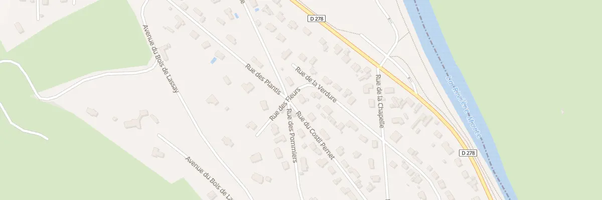 Plan du 5489 Rue du Costil Pernet à Saint-Arnoult