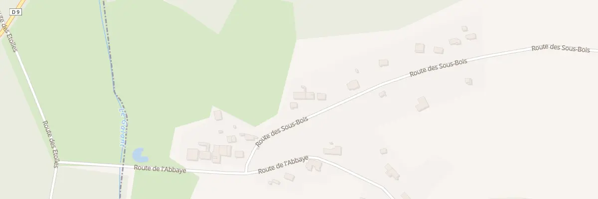 Plan du 95 Les Gatinaux Nord à Saint-Martin-de-Gurson