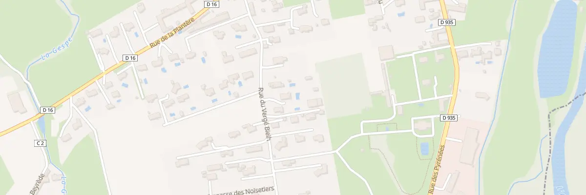 Plan du 15 Rue du Verge Bieilh à Momères