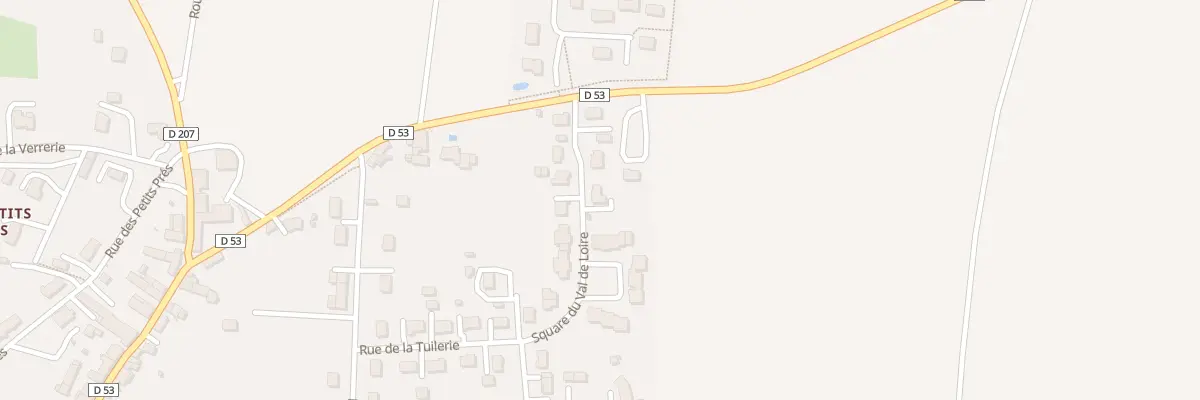 Plan du 32 Rue du Val de Loire à Vernoil-le-Fourrier