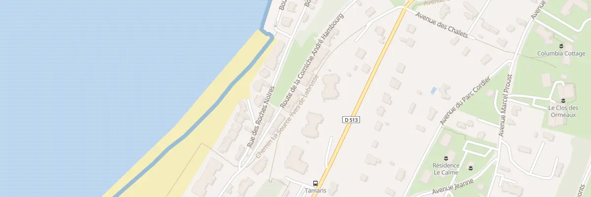Plan du 9013 Rue de la Corniche à Trouville-sur-Mer
