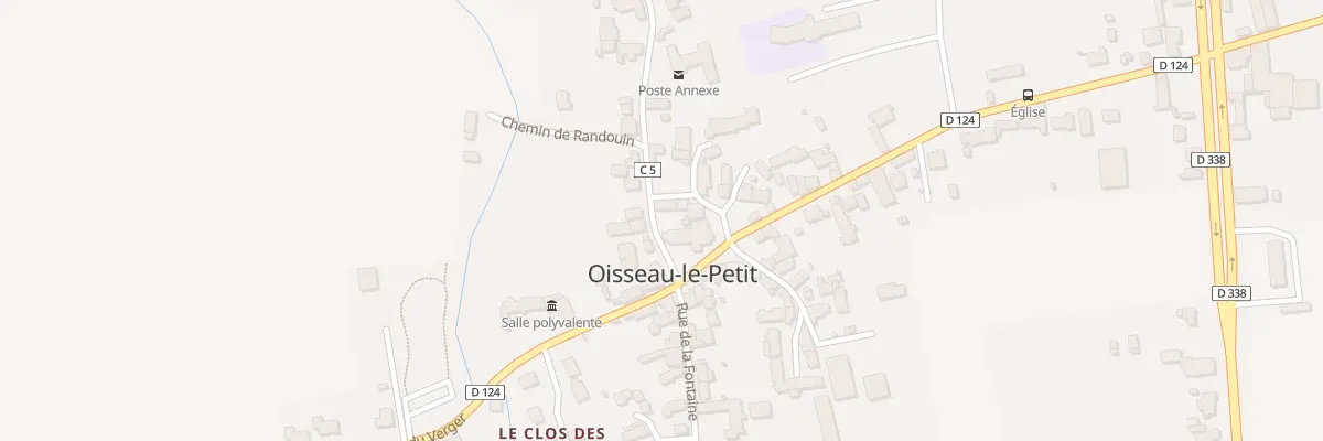 Plan du 2 Rue de la Ruaudiere à Oisseau-le-Petit