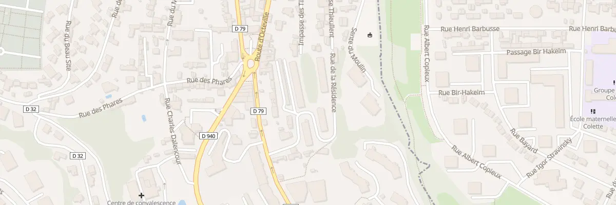 Plan du 3 Rue de la Résidence à Sainte-Adresse