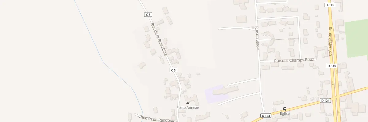 Plan du 20 Rue de la Ruaudiere à Oisseau-le-Petit