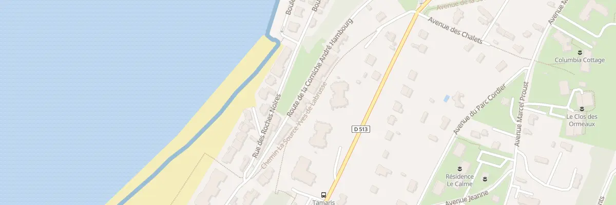 Plan du 9012 Rue de la Corniche à Trouville-sur-Mer